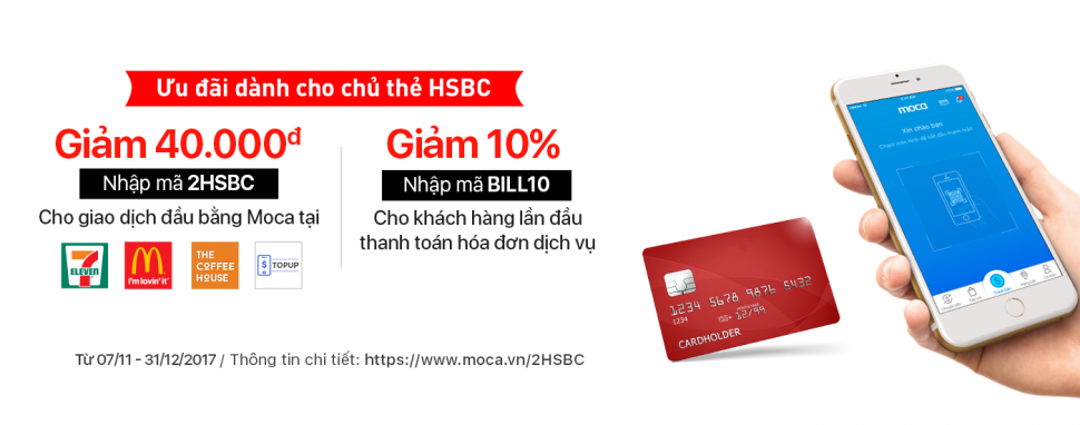 Nhiều Ưu Đãi Hấp Dẫn Cho Chủ Thẻ HSBC