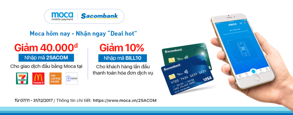 Ưu Đãi Hấp Dẫn Dành Cho Chủ Thẻ Sacombank