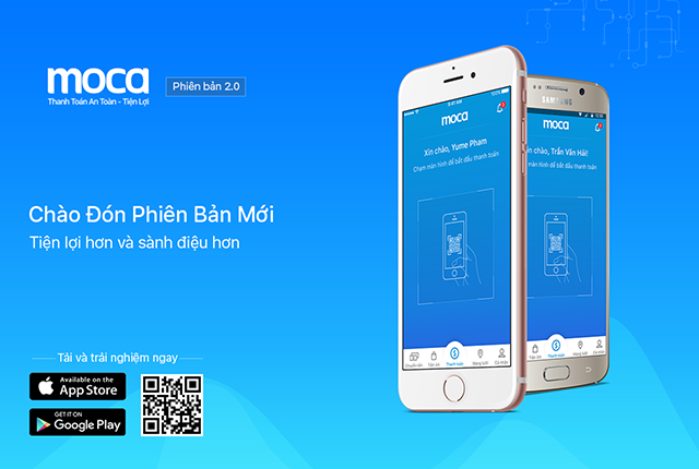 Chào mừng phiên bản mới Moca 2.0: Tiện Lợi Hơn, Nhanh Chóng Hơn