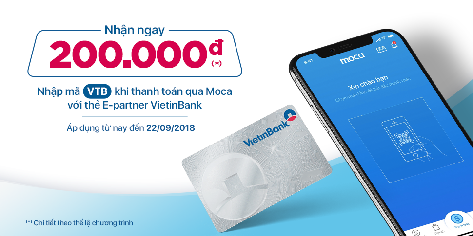 Liên kết thẻ VietinBank – Nhận 2 lần khuyến mại