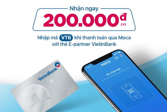 Liên kết thẻ VietinBank – Nhận 2 lần khuyến mại
