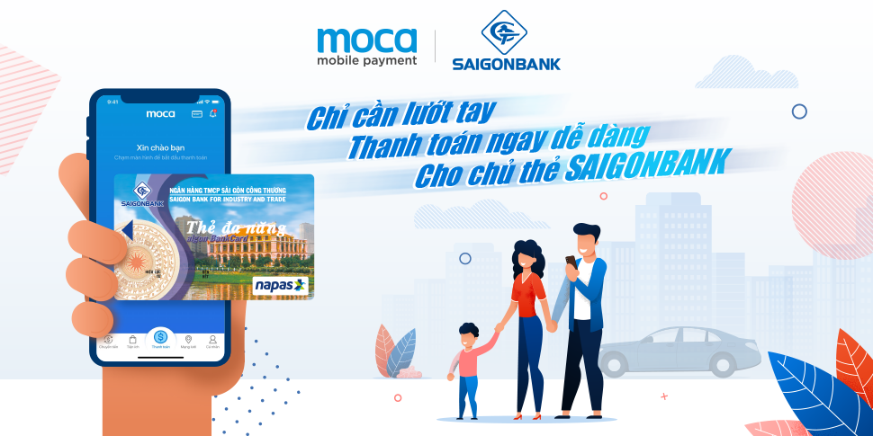 Hợp tác SAIGONBANK – Thêm lựa chọn thẻ thanh toán