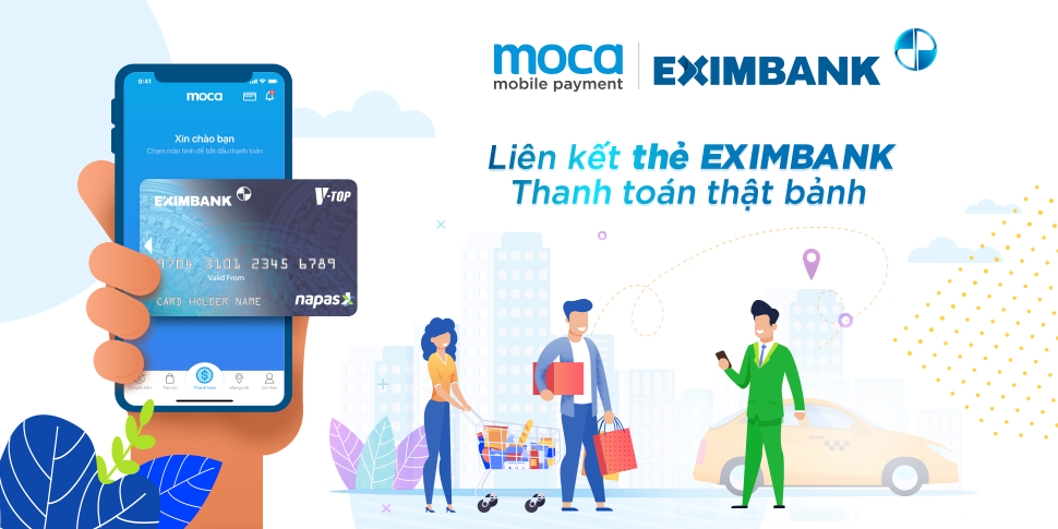 Liên kết thẻ Eximbank – Thanh toán thật bảnh