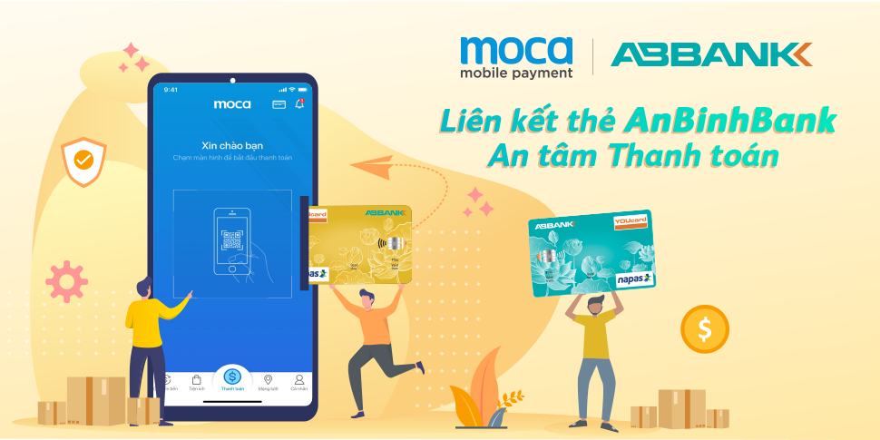 Liên kết thẻ AnBinhBank- An tâm thanh toán